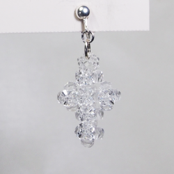 Clips - Silver 925 - Earrings Nevena - Clips - Silver 925 - Argent 925